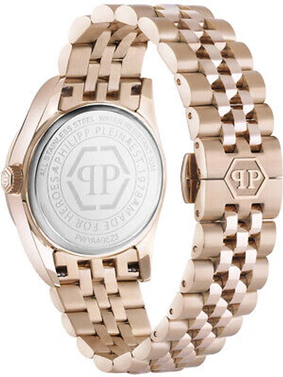 Pre-owned Philipp Plein Pwyaa0623 Street Couture Ladies Watch 34mm 5atm