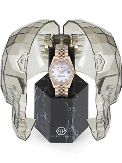 Pre-owned Philipp Plein Pwyaa0623 Street Couture Ladies Watch 34mm 5atm