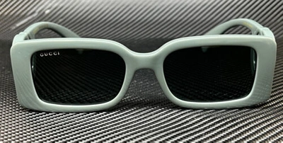 Pre-owned Gucci Gg1325s 003 Grey Smoke Women's Large 54 Mm Sunglasses In Gray