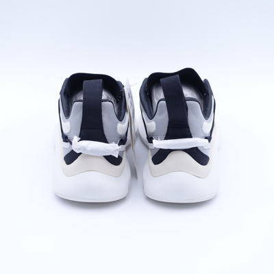 Pre-owned Adidas Originals Size 7 Men's / 8 Women's Adidas Y-3 Shiku Run Sneakers Fz4321 Black/white/chalk