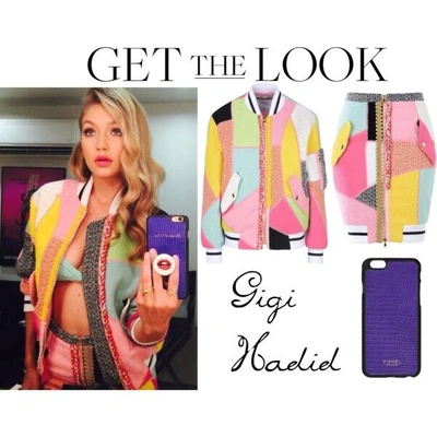 Pre-owned Moschino Ss16  Couture Jeremy Scott Patchwork Dress Deadstock Gigi Hadid In Multicolor