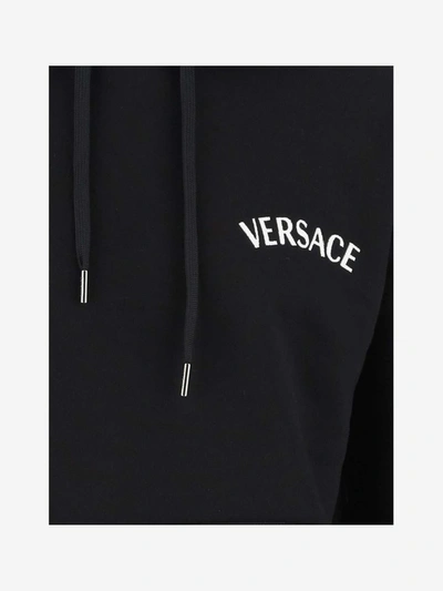 Shop Versace Sweaters Black In Nero
