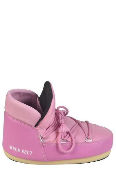 Shop Moon Boot Lace In Pink