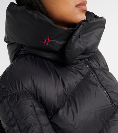 Shop Perfect Moment Orelle Down Ski Jacket In Black