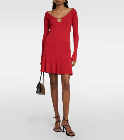 Jacquemus La Pralù Mini Dress In Black