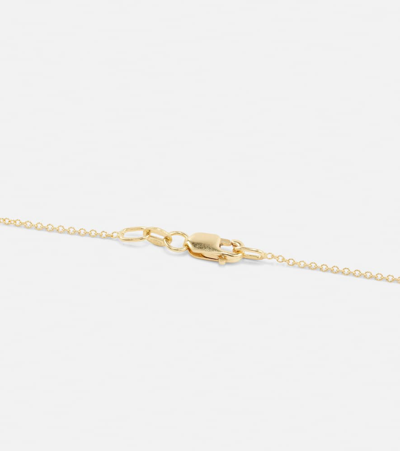 Ileana Makri Convolute Snake 18kt Gold Necklace With Gemstones In Gold