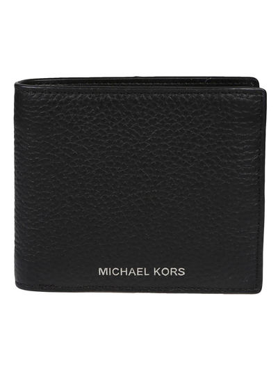 Shop Michael Michael Kors Logo Printed Bi In Black