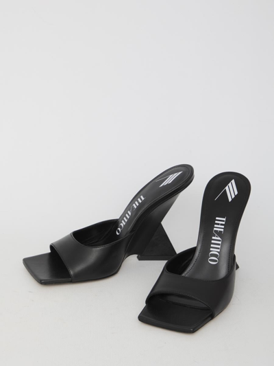 Shop Attico Cheope Mules In Black