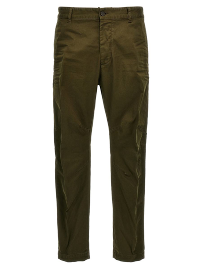 Shop Dsquared2 'sexy Chino' Pants In Green