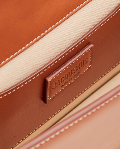 Jacquemus Brown Leather Handbag In Brown