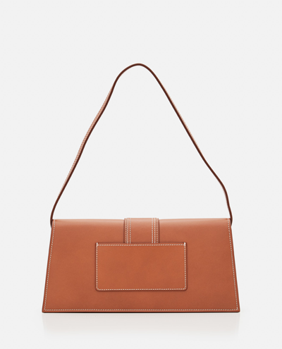 Jacquemus Brown Leather Handbag In Brown
