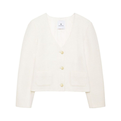 Shop Anine Bing Jackets In White