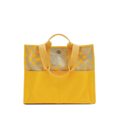 Shop Burberry Bum Bags In Yellow