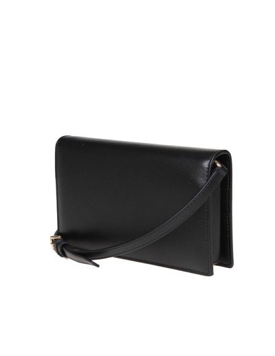 Shop Dolce & Gabbana Leather Phone Bag In Black