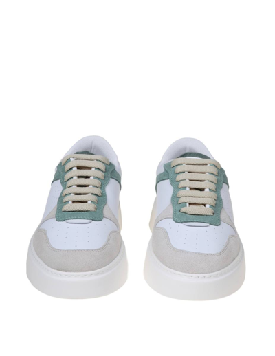 Shop Furla Synthetic Leather Sneakers In Multi