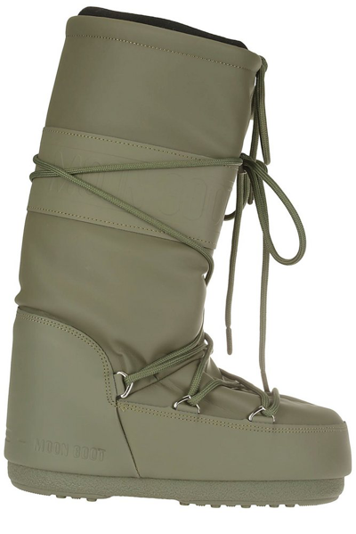 Shop Moon Boot Icon Lace In Green