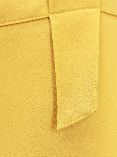 Shop Blumarine Trouser In Gold