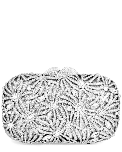 Aquaswiss Aqs Firework Crystal Clutch In Metallic