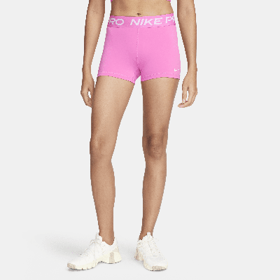 Shop Nike Women's  Pro 3" Shorts In Red