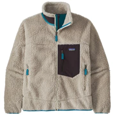 Shop Patagonia Classic Retro-x Fleece Jacket Natural Nlpm