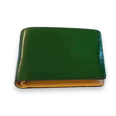 Shop Il Bussetto Bi Fold Wallet Forest Green