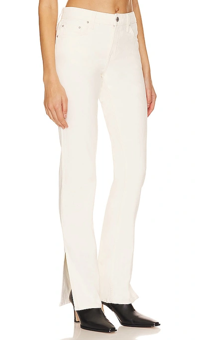 Grlfrnd Hailey Low Rise Boot With Slit Hem In Madison