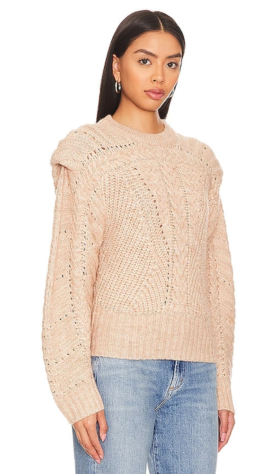 Shop Astr Tabitha Sweater In Oatmeal