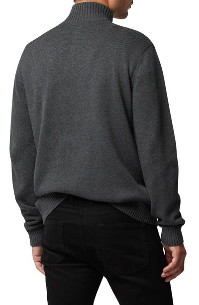 Shop Rodd & Gunn Merrick Bay Quarter Zip Sweater In Slate