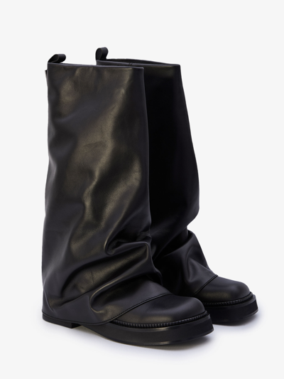 Shop Attico Robin Boots In Black