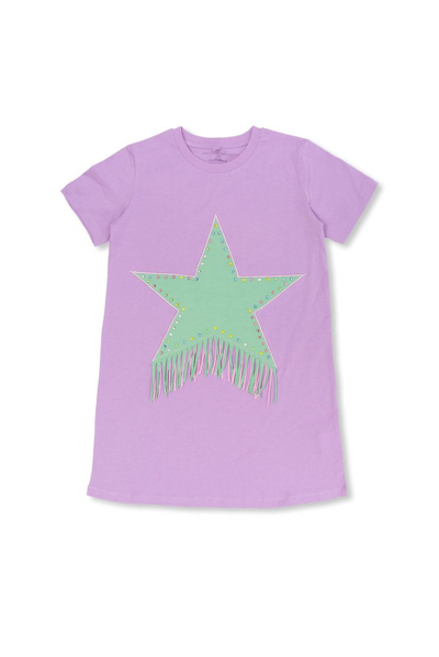 Shop Stella Mccartney Kids Star In Purple