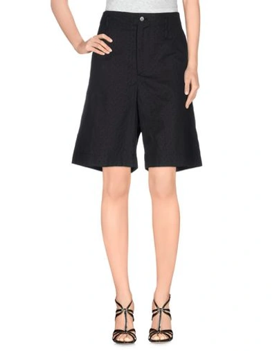 Golden Goose Bermudas In Black