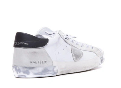 Shop Philippe Model Sneakers In Bianco