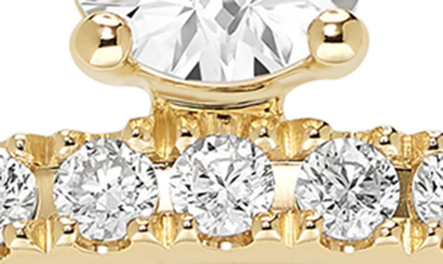 Lightbox 0.25-carat Floating Stone Lab Grown Diamond Ring In 14k Yellow Gold