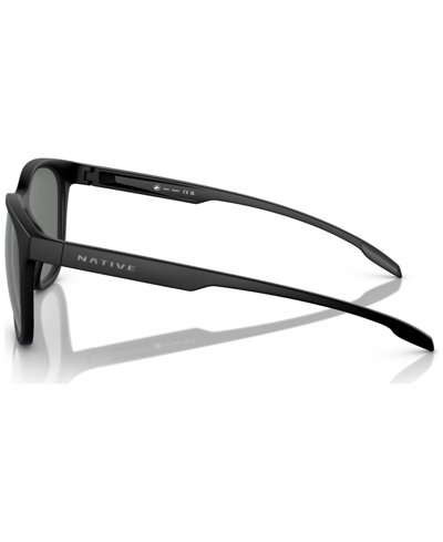 Shop Native Eyewear Native Men's Targhee Polarized Sunglasses, Xd9042 In Matte Black