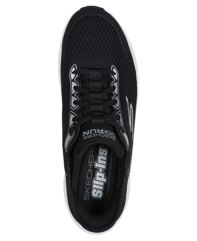 Skechers Men's Slip-ins- Go Run Consistent 2.0 Endure Memory Foam Slip-on Running Sneakers From Finish Line In Black,silver