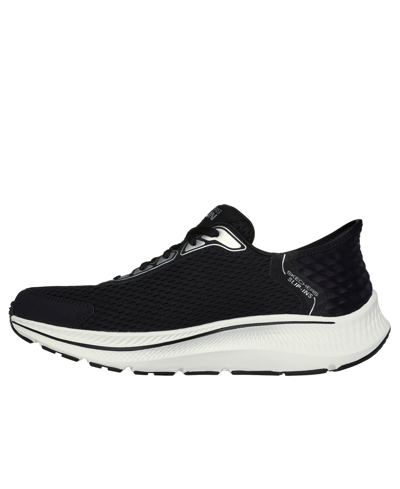 Shop Skechers Men's Slip-ins- Go Run Consistent 2.0 Endure Memory Foam Slip-on Running Sneakers From Finish Line In Black,silver