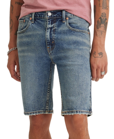 Shop Levi's Men's Flex 412 Slim Fit 5 Pocket 9" Jean Shorts In Automatic Rizz