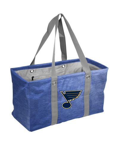 Shop Logo Brands Men's And Women's St. Louis Blues Crosshatch Picnic Caddy Tote Bag