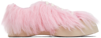 Shop Marni Ssense Exclusive Pink Pablo Sneakers In 00c09 Lilla