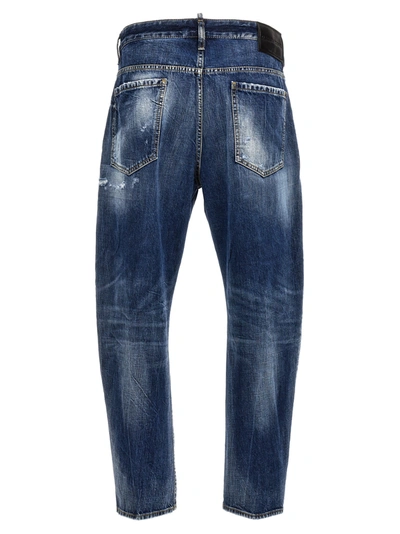 Shop Dsquared2 Bro Jeans Blue