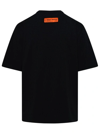 Shop Heron Preston Black Cotton T-shirt