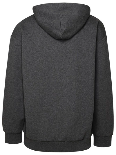 Shop Apc Milo Gray Cotton Sweatshirt In Grey