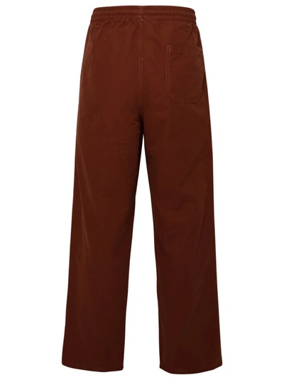 Shop Apc Vincent Pants In A 'cootne', Cashmere In Brown