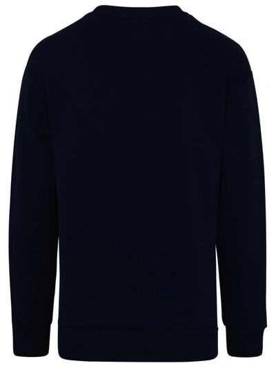 Shop Apc Alastor Blue Cotton Sweatshirt