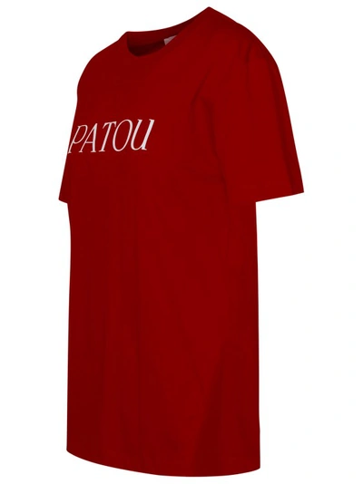 Shop Patou Red Cotton T-shirt