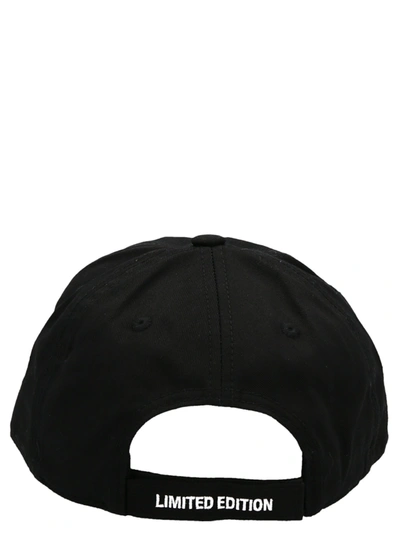 Shop Vetements Logo Embroidery Cap Hats White/black