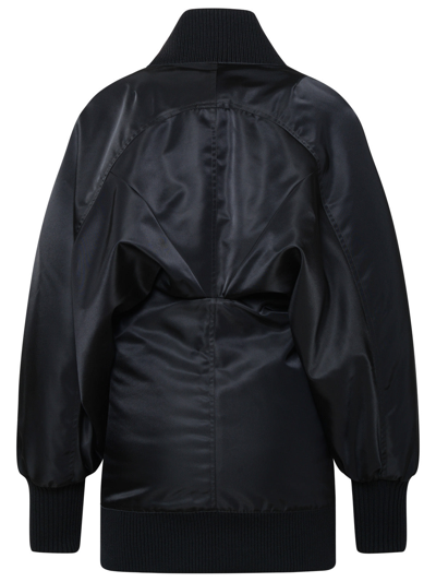 Shop Off-white Black Polyamide Jacket Woman