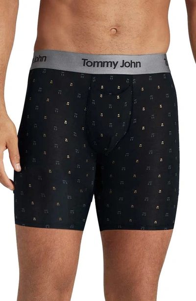 Shop Tommy John Second Skin 6-inch Boxer Briefs In Gold Foil Invisible T