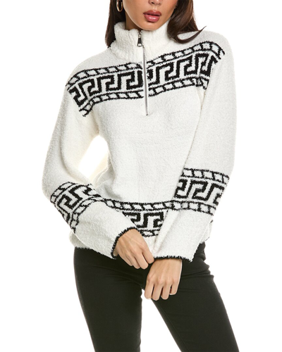 Elan - Amber Color Block Sweater Top