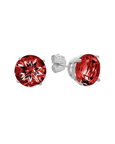Max + Stone Maxcolor 10k 4.50 Ct. Tw. Garnet Studs